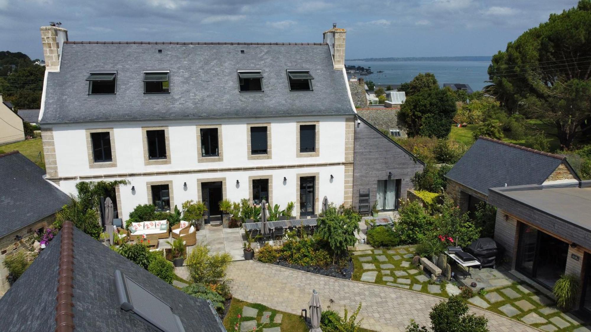 L'Ardoisiere, Maison D'Hotes Et D'Amis Locquirec Buitenkant foto